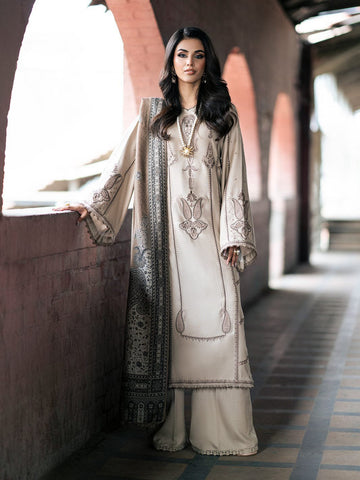 Embroidery 3 Piece Dhanak – Winter Collection