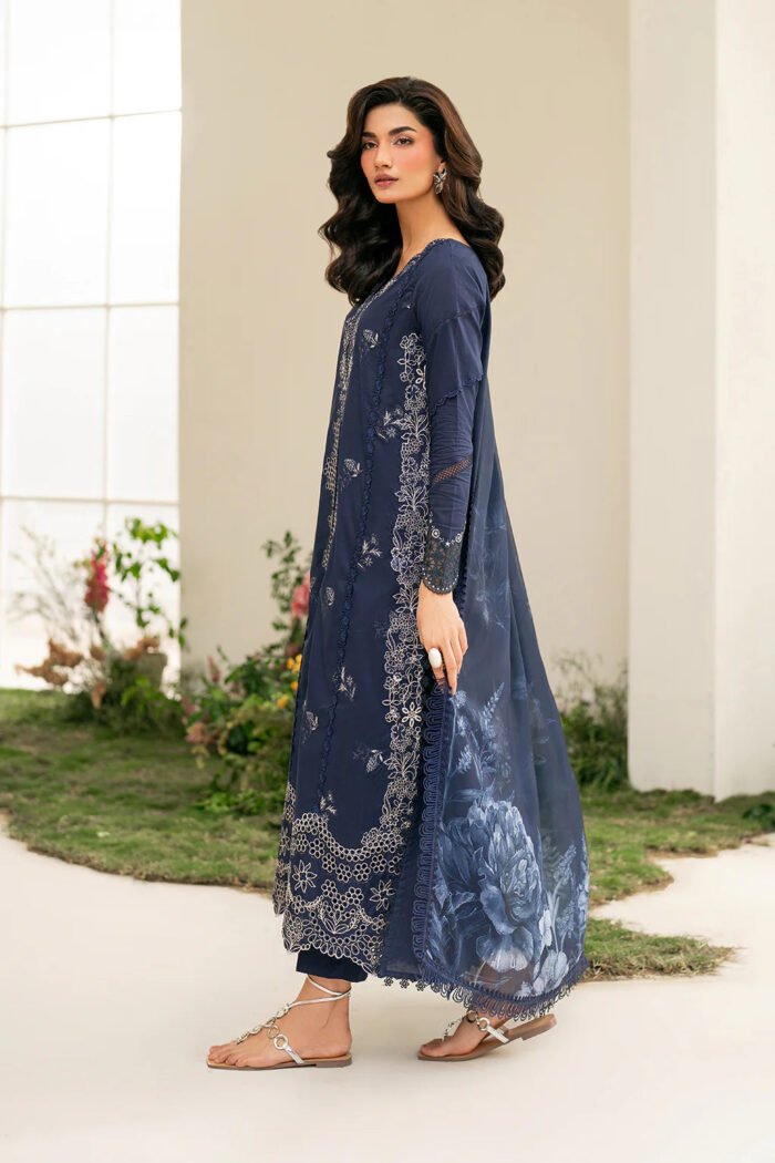 MidnightGrace – Embroidery 3 Piece Dhanak
