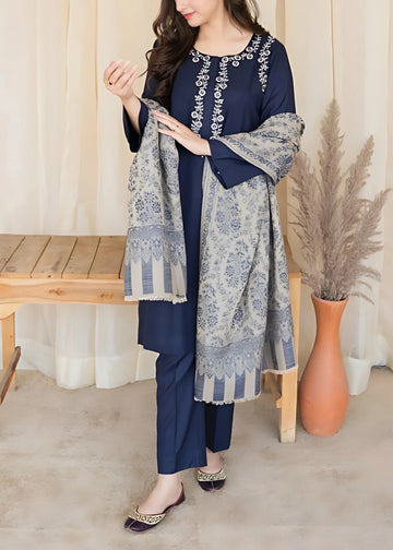 Premium 3-Piece Dhanak Set