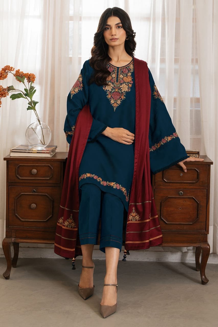 Grace Edition – Embroidery 3 Piece Dhanak