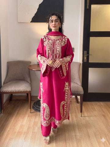 Pastel Posh – Embroidery 3 Piece
