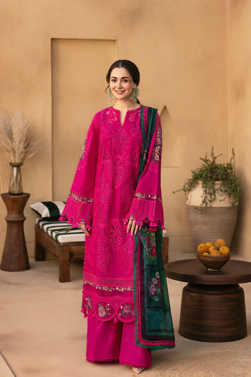 Pink Perfection – Embroidered 3 Piece