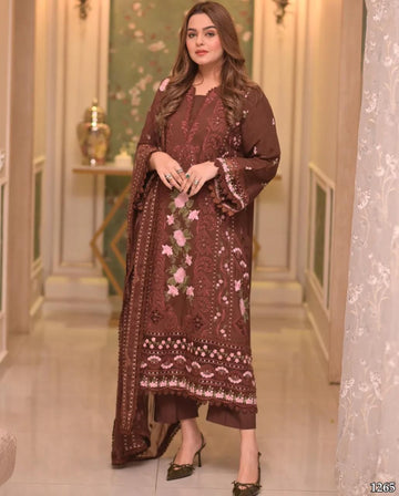 Mocha- Blush 3 piece embroidery